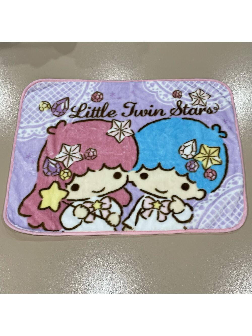 Sanrio Smiles Little Twin Stars Small Blanket Shawl Kawaii Cutecore Harajuku Y2k